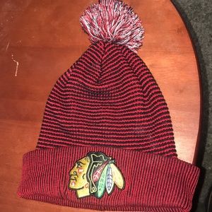 Blackhawks Beanie NEW NEVER WORN